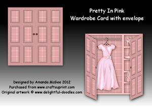 Pretty in Pink Wardrobe Card Kit