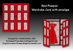 Red Passion Wardrobe Card Kit