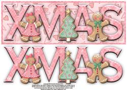 So Sweet Xmas Large Dl Card with Decouapge