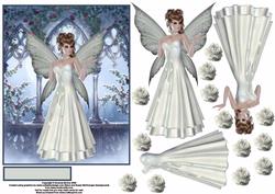 Winter Fairy Decoupage