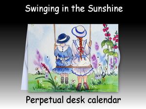 Swinging in the Sunshine Perpetual Calendar Mini Kit