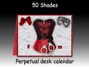 50 Shades Perpetual Calendar Mini Kit