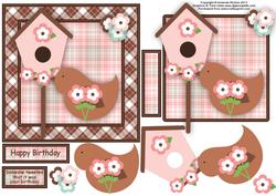 Someone Tweeted That It Was Your Birthday 6x6 Card Front