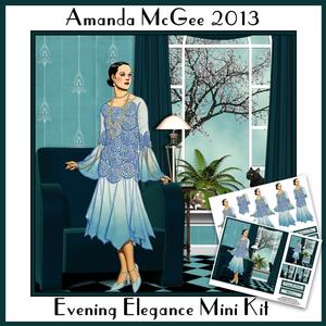 Evening Elegance 8x8 Mini Kit