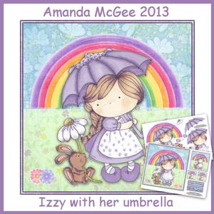 Izzy and Her Umbrella 8x8 Mini Kit