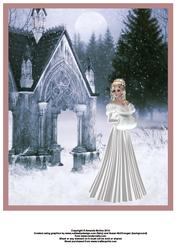 Winter Bride Large Topper