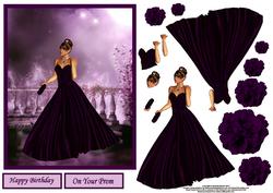 1st Prom Decoupage