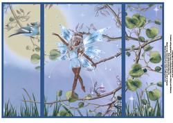 Dancing in the Trees Large Gatefold Card