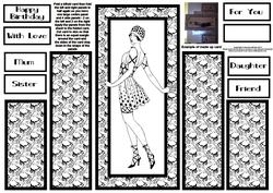 Art Deco Lady Theatre Fold 6