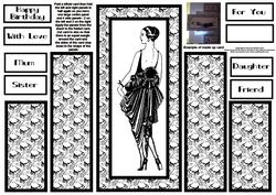 Art Deco Lady Theatre Fold 7
