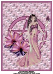 Wican Lady in Pink