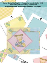Easter Cutie Flip Flop Card Kit