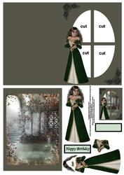 Looking at My Patio Window Card