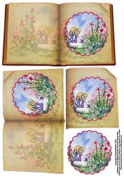 Enjoying the Flowers Book Sheet