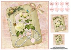 Floral Romance 8x8 Card Front