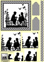 Children on Fence