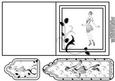 Art Deco Lady Quick Card with Tag and Bookmark 5