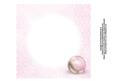 Pink Bauble 8x8 Insert