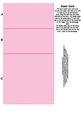 Easel Card Blank for Girl in Pink Cup Decoupage