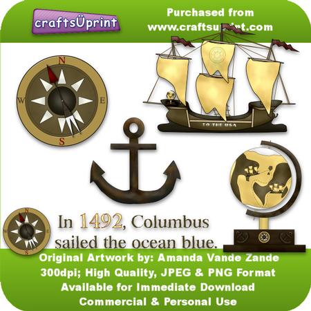 Columbus Day Clip Art