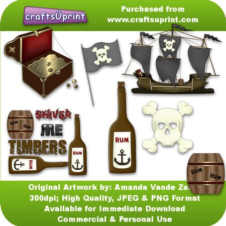 Pirate Accents Clip Art