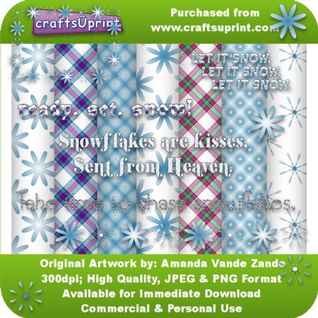 Winter Colors Scrap Kit