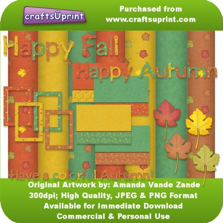 Happy Fall Scrap Kit