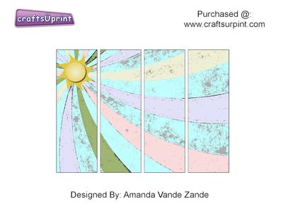 Sunburst Bookmarks