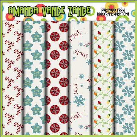 Christmas is Coming Digital Papers