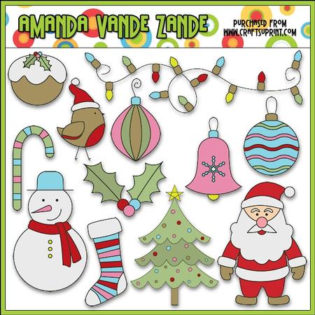 Jolly Hollyday Clip Art