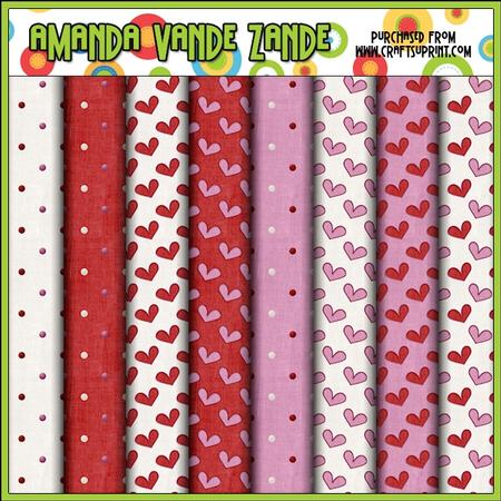 Nuts & Bolts Valentine Robots 1 Digital Papers