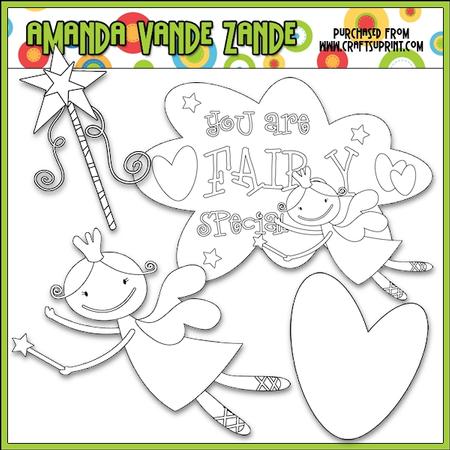 You Are Fairy Special Digital Stamp Clip Art
