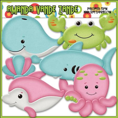 Sea Babies Clip Art