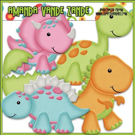 Dino Babies Clip Art