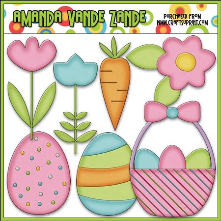 Little Easter Accents Clip Art