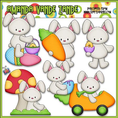 Funny Bunny Clip Art