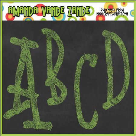 Chalk Alphas (green)