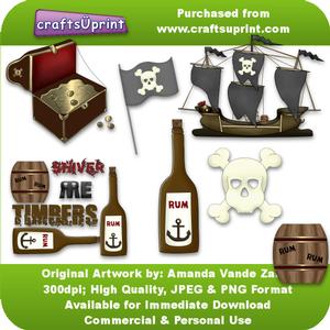 Pirate Accents Clip Art