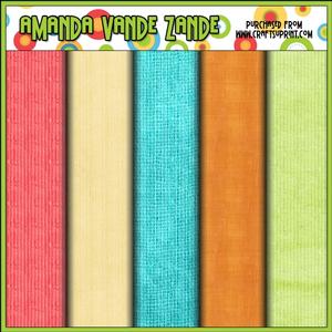 Beach Fun Santa Digital Papers