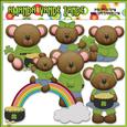 Lucky Little Bears Clip Art