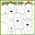 Little Irish Bears Digital Stamps