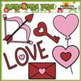 Valentine's Day Doodles 2 Clip Art