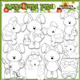 Bobby Bunny Loves Easter Digital Stamps