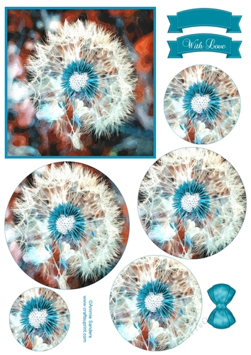 Dandelion Stacker & Embellishments