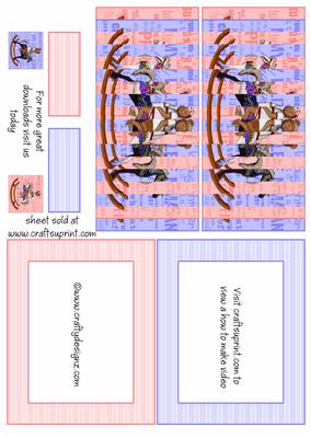 Boy and Girl Toddler Flip Card Kit