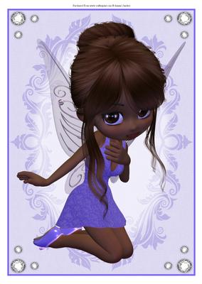 Cute Little Cookie the Ethnic Fairy