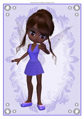 Cute Little Cookie the Ethnic Fairy