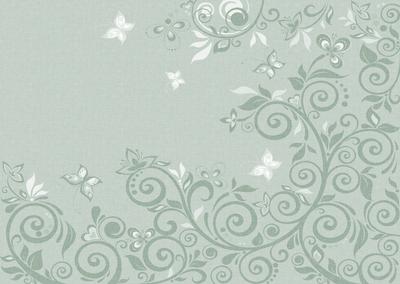 Flourishes & Butterflies Subtle Shade A4 Backing Paper