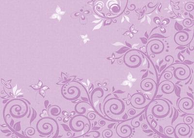 Flourishes & Butterflies Bright Shade A4 Backing Paper