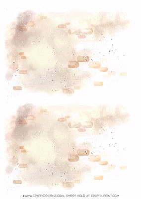 2 A5 Backgrounds for Your Decoupage Ladies & Rubber Stamps